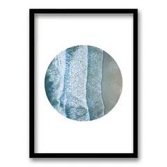 RETELA - Cuadro Mar - Negro - 50x35 cm