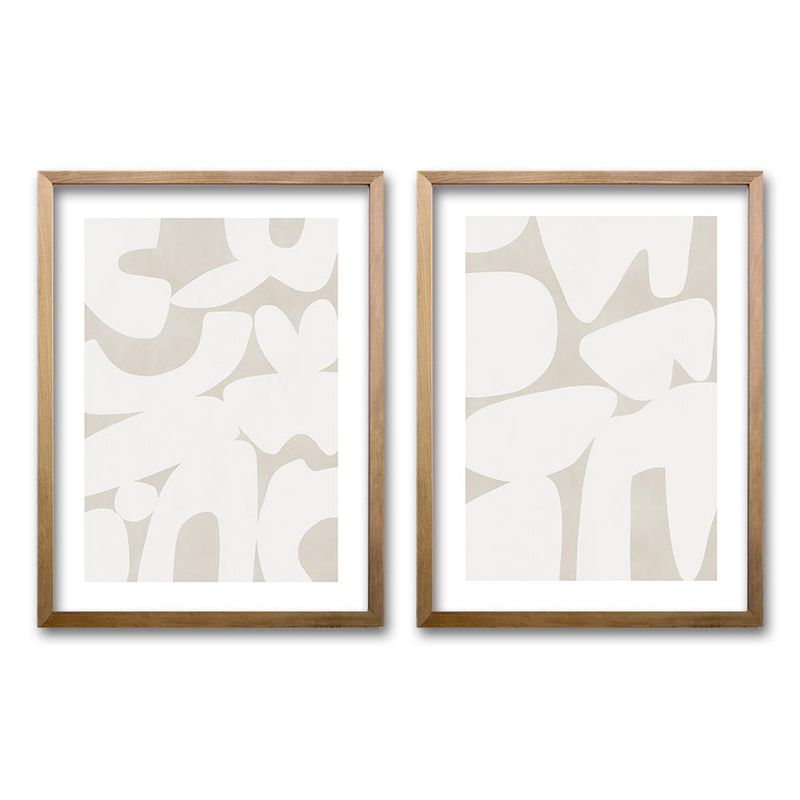 RETELA - Cuadro Duo Muelle - Cafe - 50x35 cm