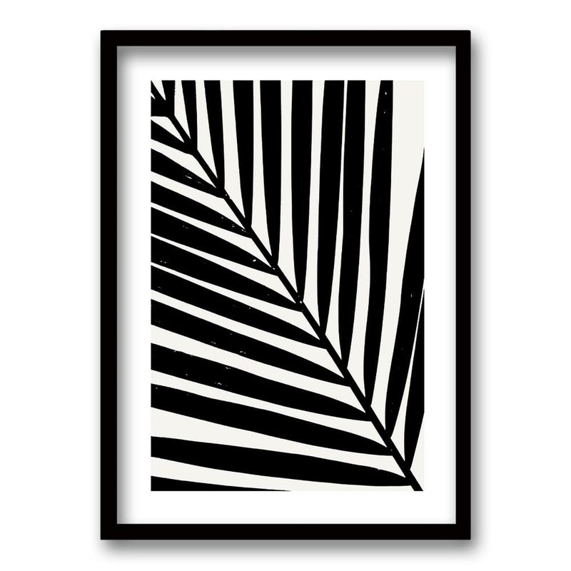 RETELA - Cuadro Selva BN - Negro - 50x35 cm