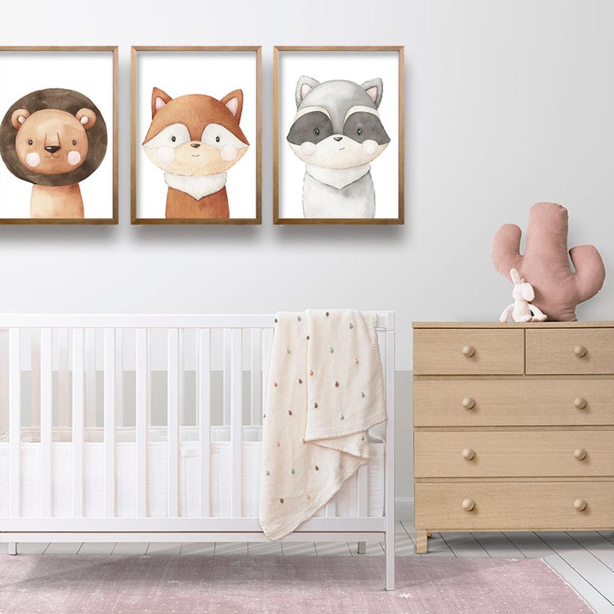 RETELA - Cuadro Trio Anipet II - Cafe - 70x50 cm