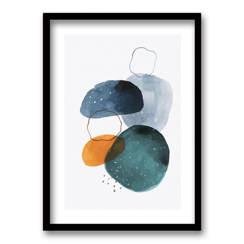 RETELA - Cuadro Pierre - Negro - 50x35 cm