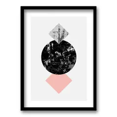 RETELA - Cuadro Rox - Negro - 50x35 cm