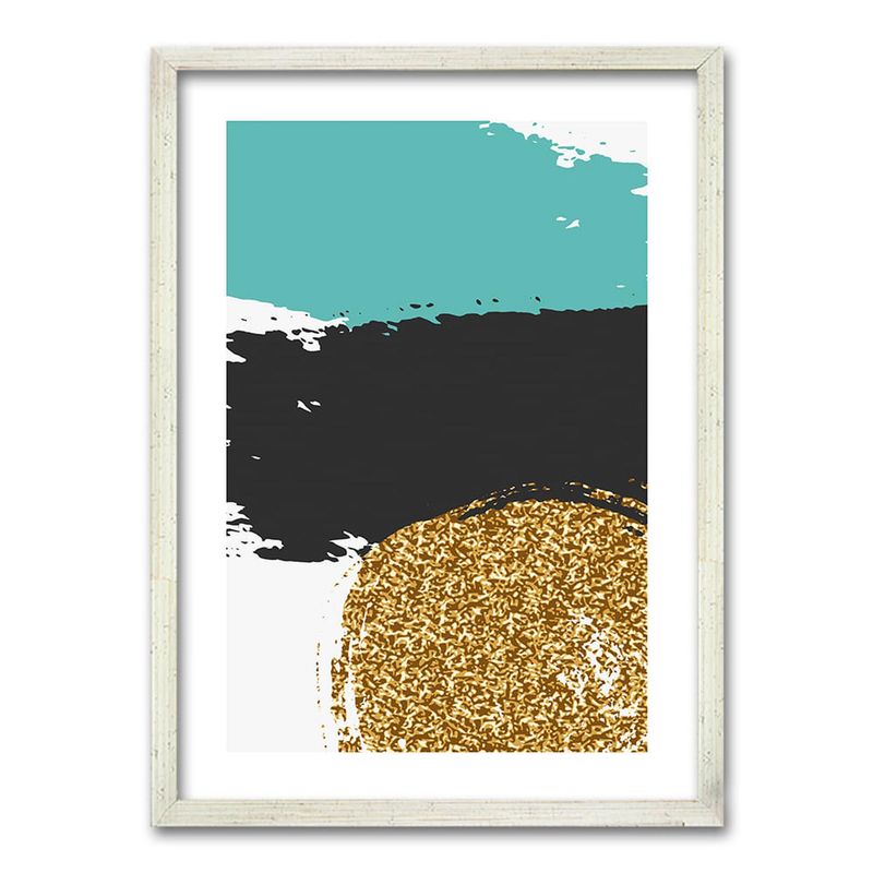 RETELA - Cuadro Save II - Plateado - 50x35 cm