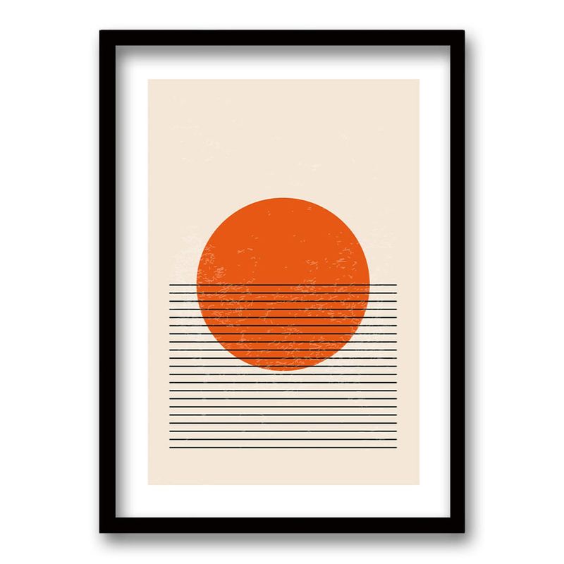 RETELA - Cuadro Cutes III - Negro - 70x50 cm