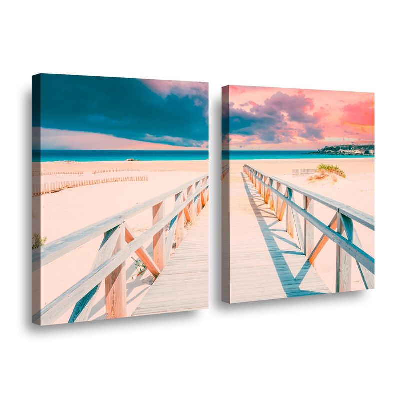 RETELA - Canvas duo Puente - Multicolor - 60x40 cm