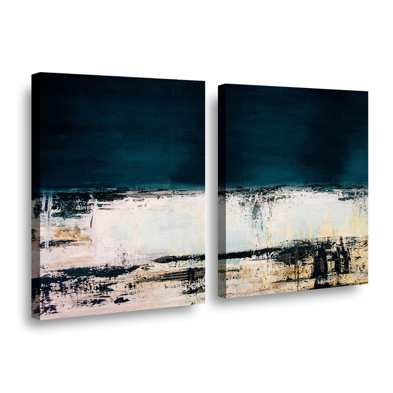 RETELA - Canvas duo Azul - Multicolor - 60x40 cm