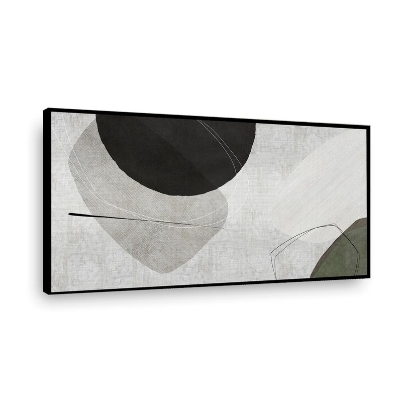 RETELA - Canvas XL 135x80 cm Modelo 83 - Multicolor - Enmarcado