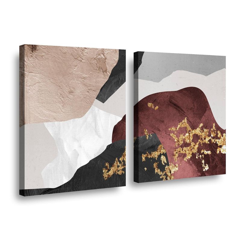 RETELA - Canvas duo Ruptura - Multicolor - 70x50 cm