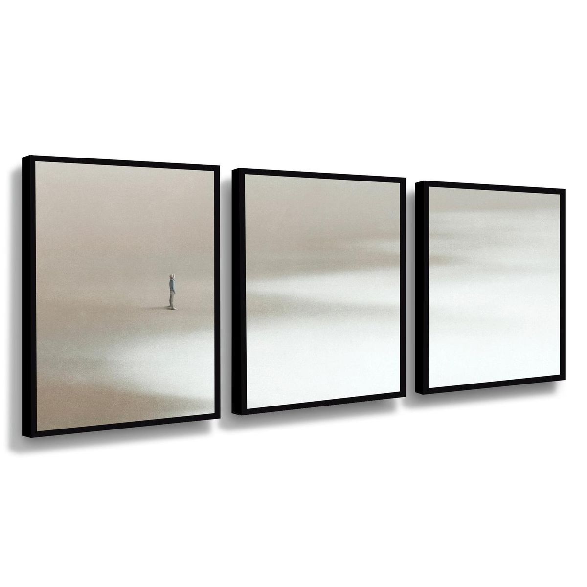 RETELA - Canvas trio Sombras Del Pasado - Multicolor