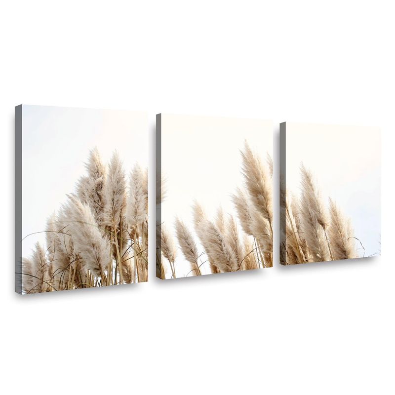 RETELA - Canvas trio Hileras de Verano - Multicolor