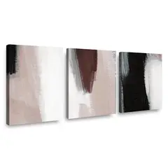 RETELA - Canvas trio Movimiento Acrilico - Multicolor