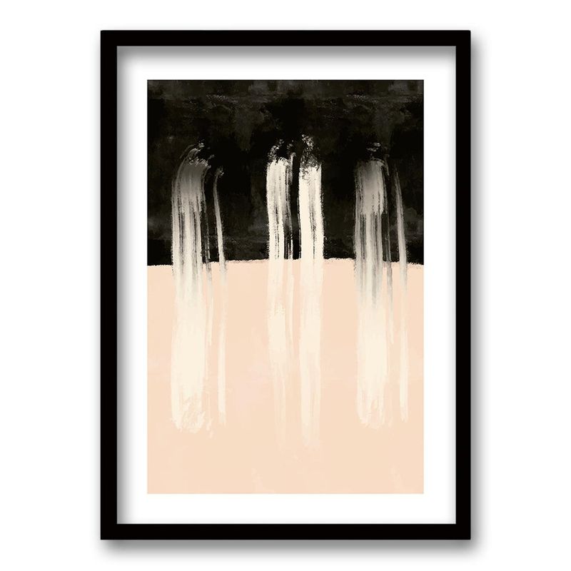RETELA - Cuadro Color duo - Negro - 70x50 cm