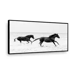 RETELA - Canvas XL 135x80 cm Modelo 42 - Multicolor - Enmarcado