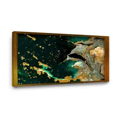 RETELA - Canvas XL 135x80 cm Modelo 32 - Multicolor - Enmarcado