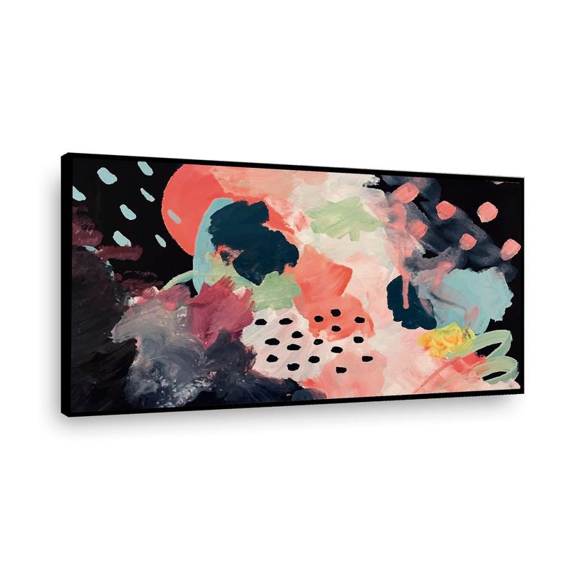 RETELA - Canvas XL 135x80 cm Modelo 82 - Multicolor - Enmarcado