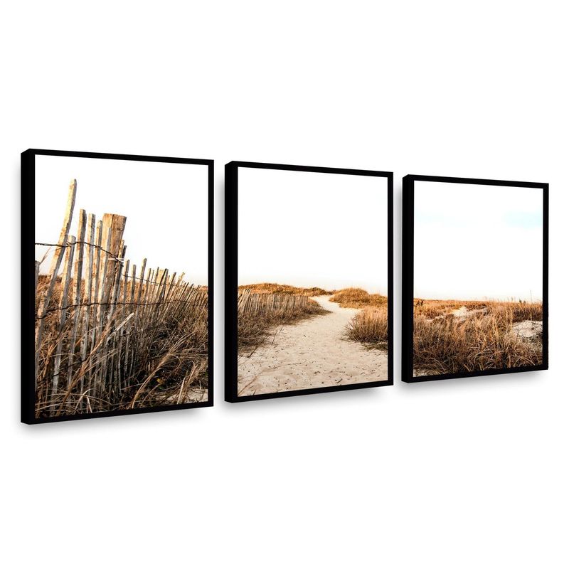 RETELA - Canvas trio Camino - Multicolor - Enmarcado