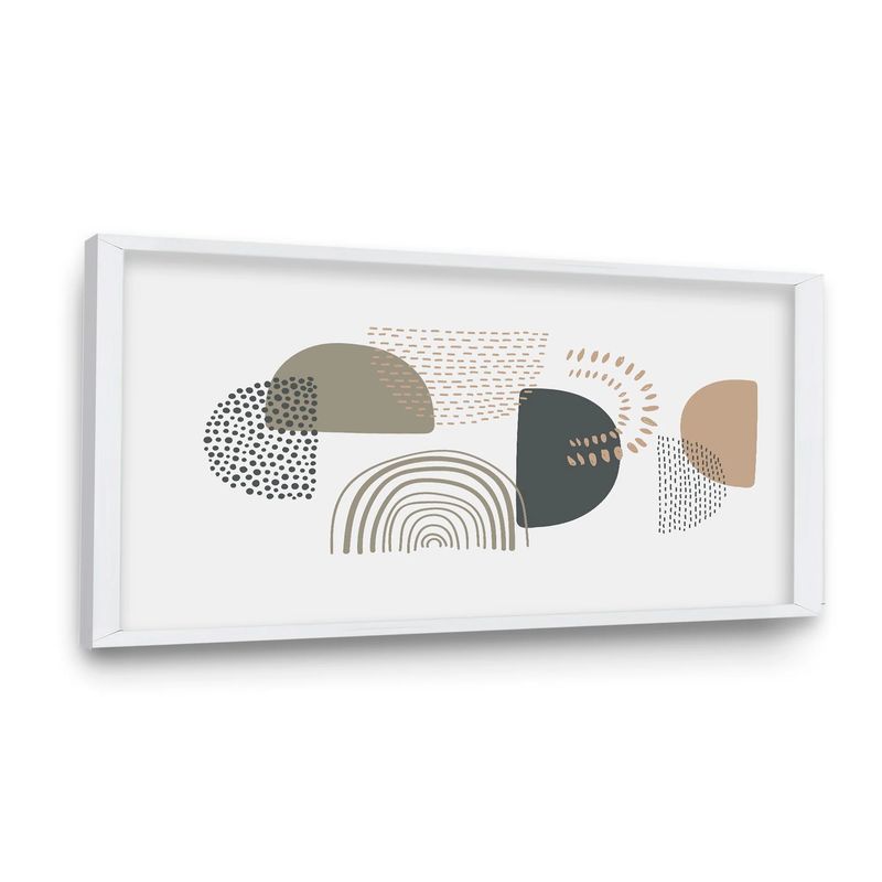 RETELA - Canvas XL 135x80 cm Modelo 66 - Multicolor - Enmarcado