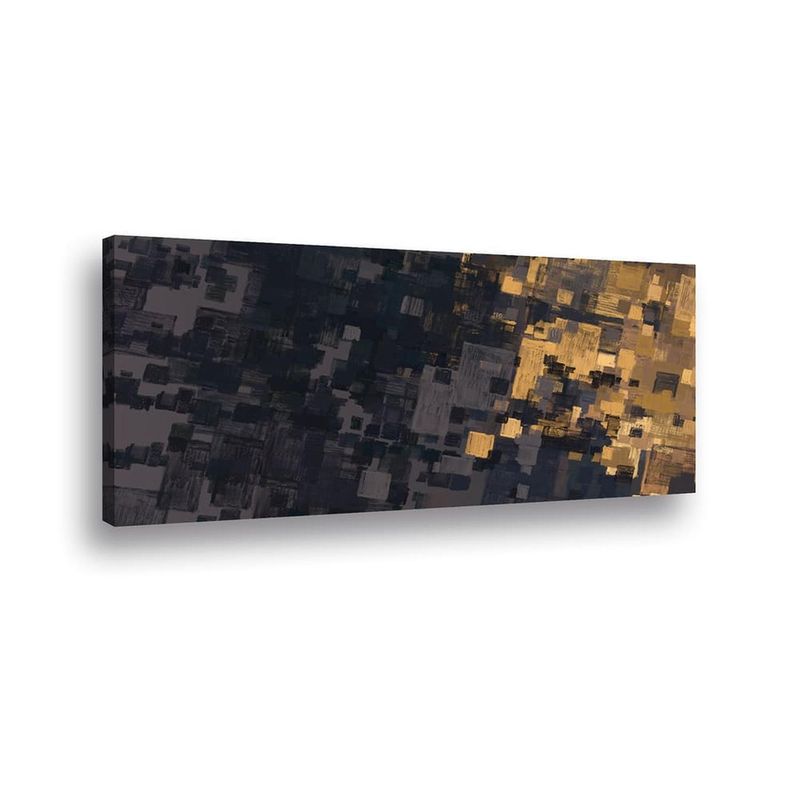 RETELA - Canvas Caos & Azar - Multicolor - 90x45 cm
