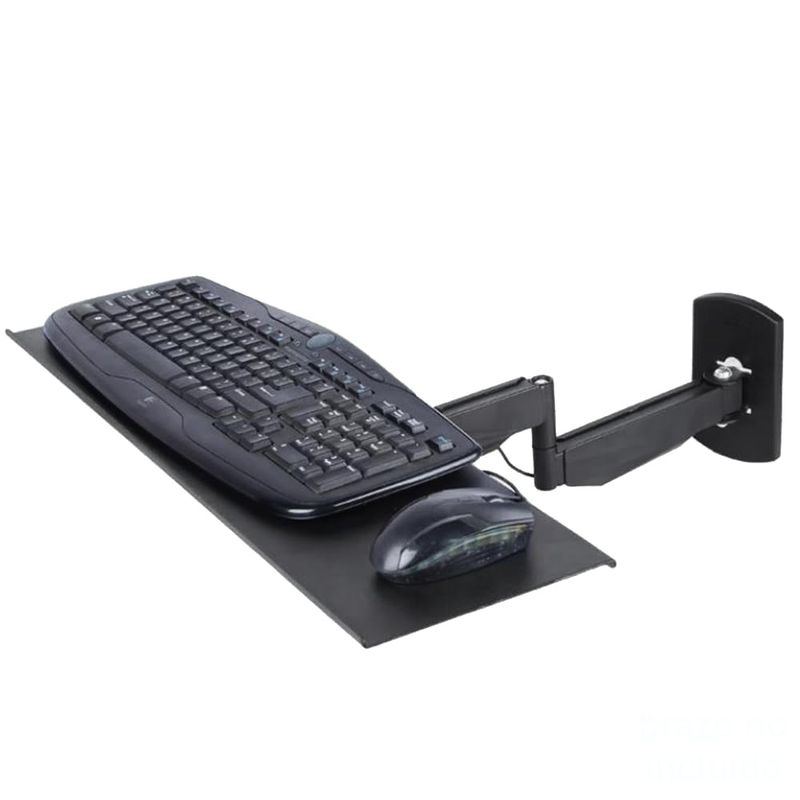 NEWO - Soporte Teclado PC pared muro brazo bandeja