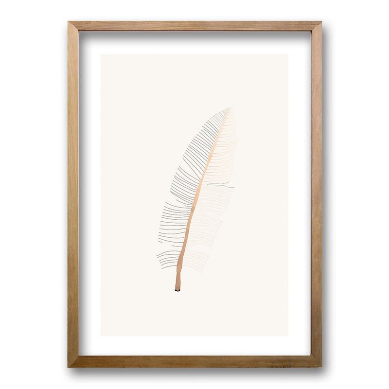 RETELA - Cuadro Pili 1 - Cafe - 50x35 cm