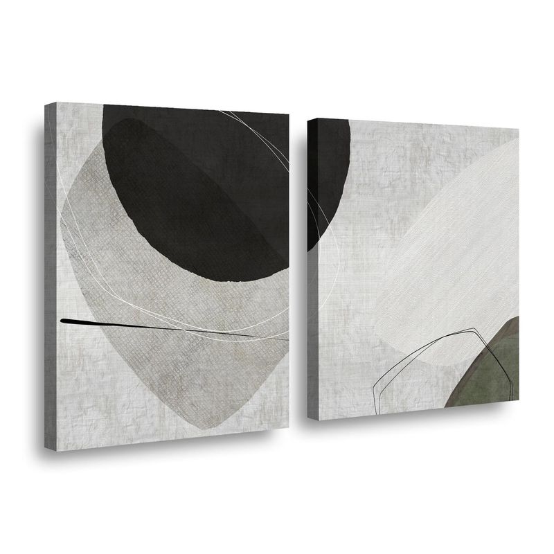 RETELA - Canvas duo Formas - Multicolor - 70x50 cm