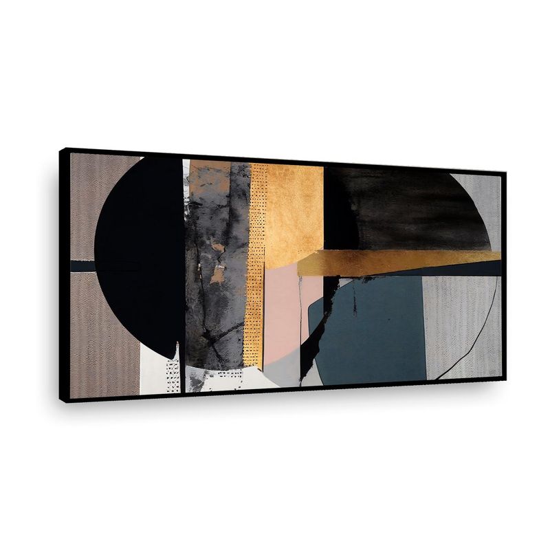 RETELA - Canvas XL 135x80 cm Modelo 79 - Multicolor - Enmarcado