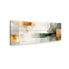 RETELA - Canvas Arte Cubico - Multicolor - 90x45 cm