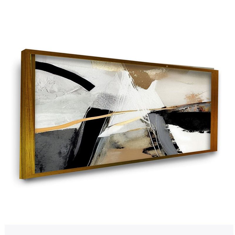 RETELA - Canvas XL 135x80 cm Modelo 76 - Multicolor - Enmarcado