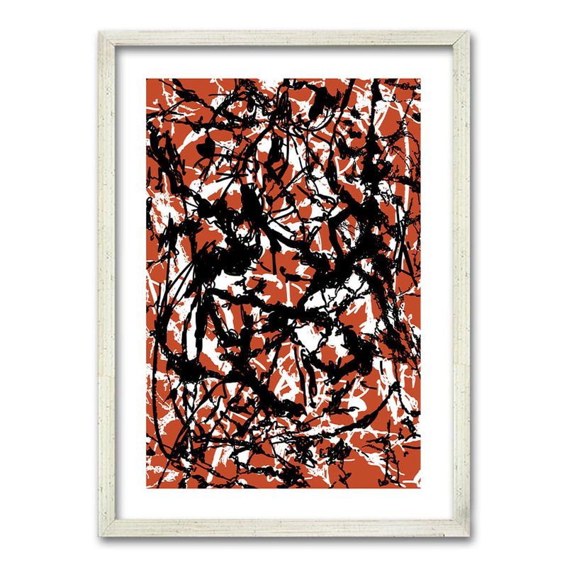 RETELA - Cuadro Full II - Plateado - 70x50 cm