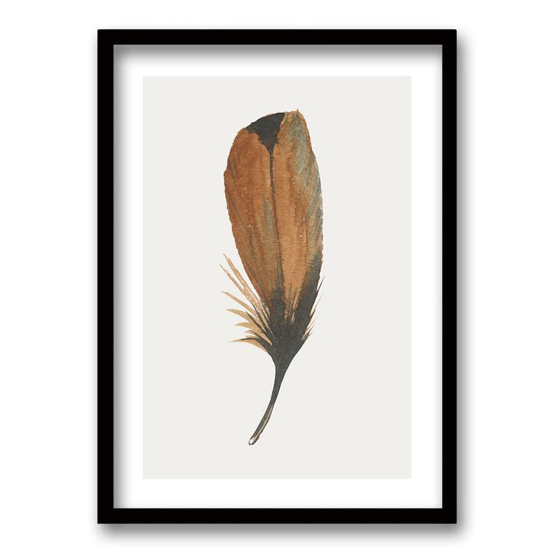 RETELA - Cuadro Plume 2 - Negro