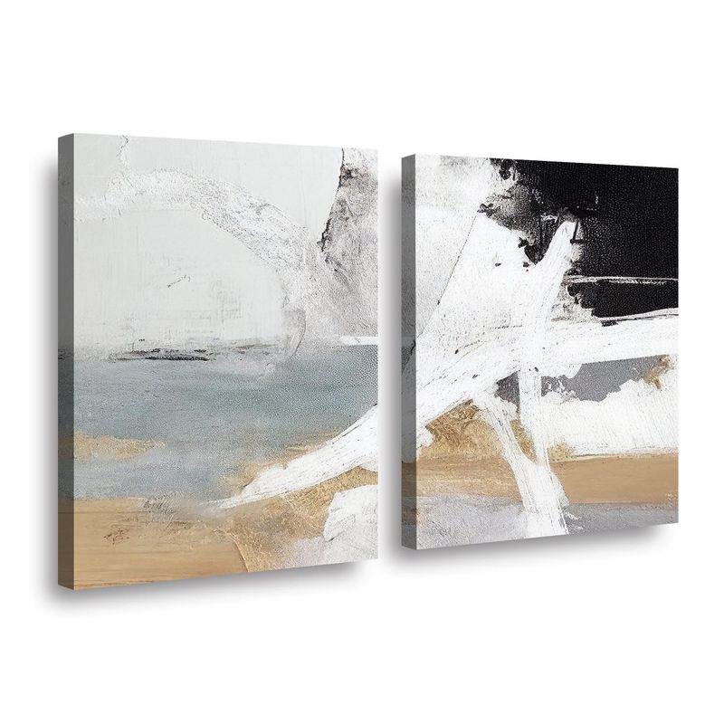 RETELA - Canvas duo Orden a Caos II - Multicolor - 70x50 cm