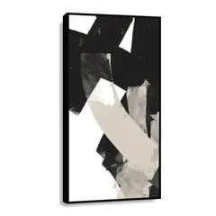 RETELA - Canvas XL 135x80 cm Modelo 58 - Multicolor - Enmarcado