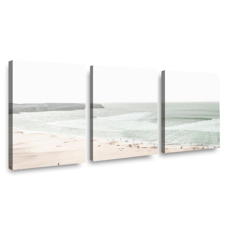 RETELA - Canvas trio Orilla Al Mar - Multicolor - 70x50 cm