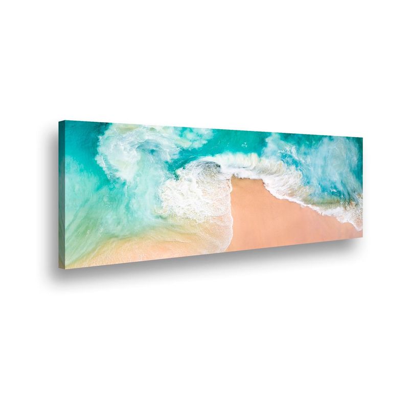 RETELA - Canvas Olas - Multicolor - 90x45 cm