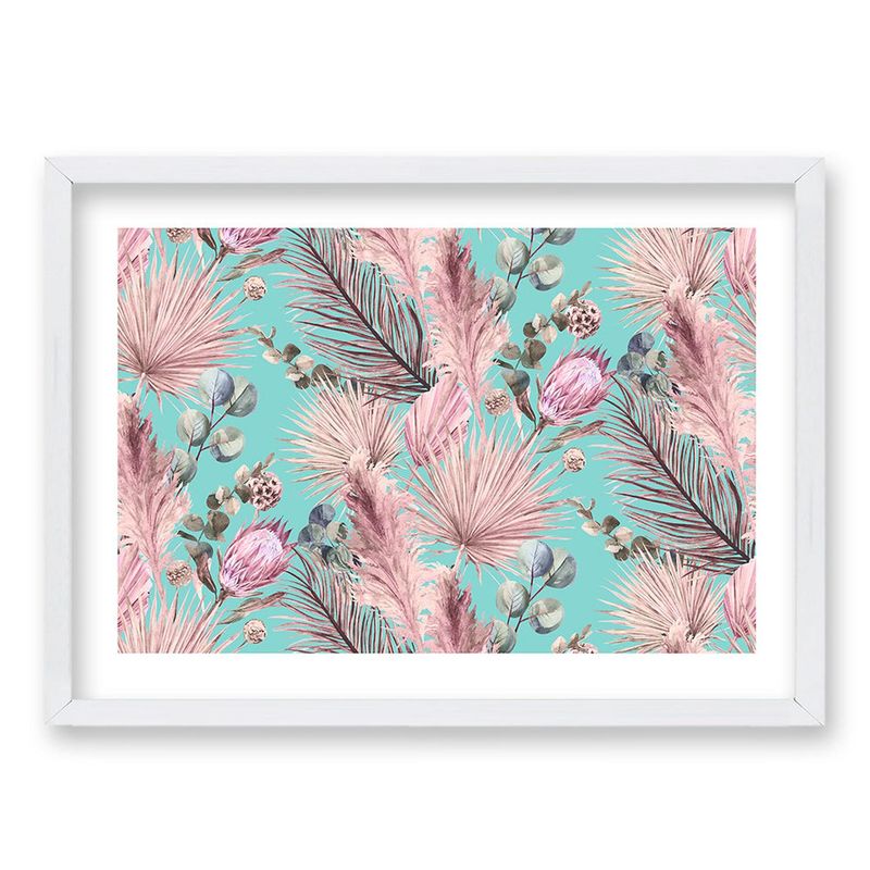 RETELA - Cuadro Bouquet - Blanco - 50x35 cm