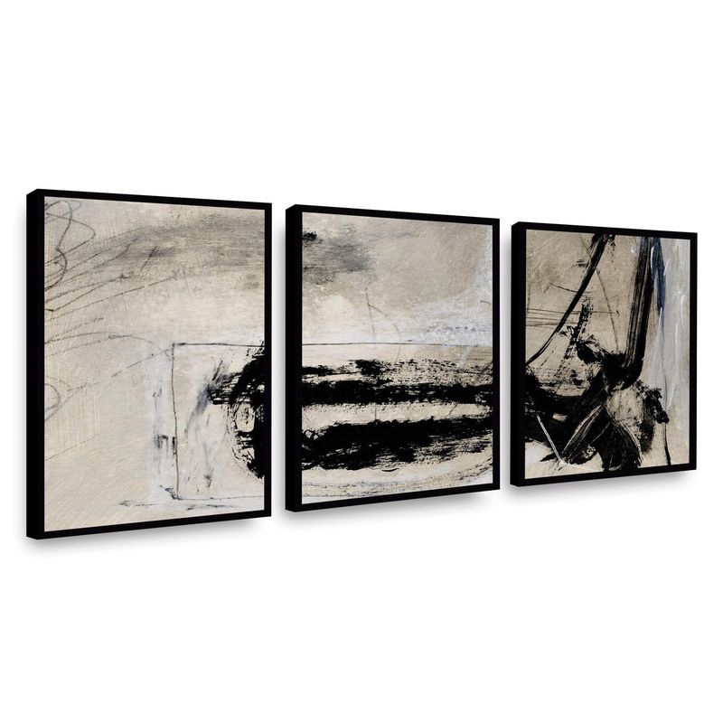 RETELA - Canvas trio Tinta - Multicolor - Enmarcado