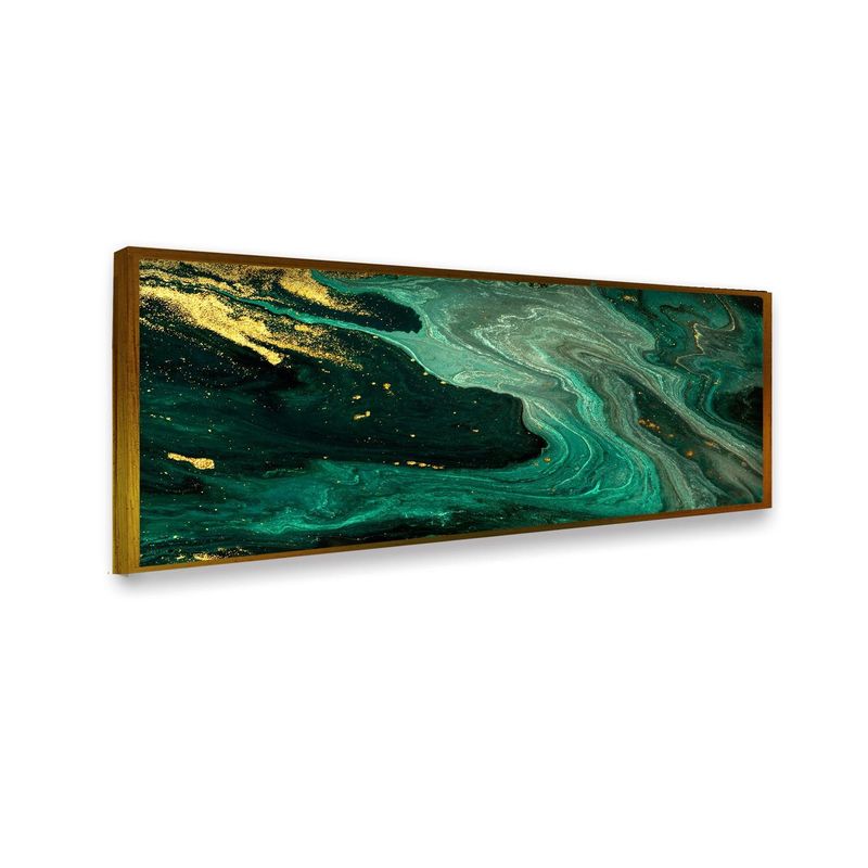RETELA - Canvas Marmol Verde - Multicolor - 90x45 cm