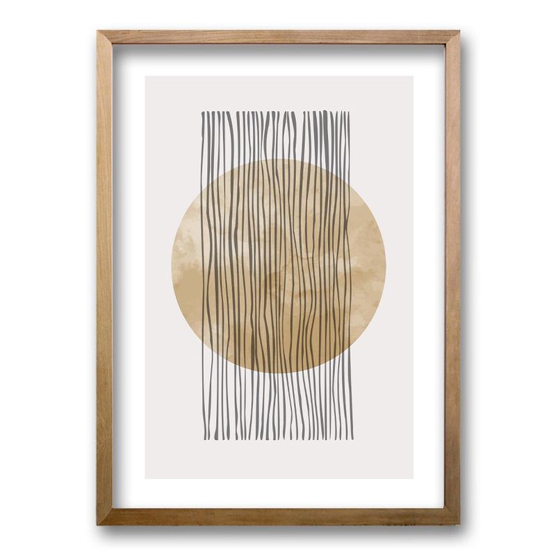 RETELA - Cuadro Siri I - Cafe - 50x35 cm