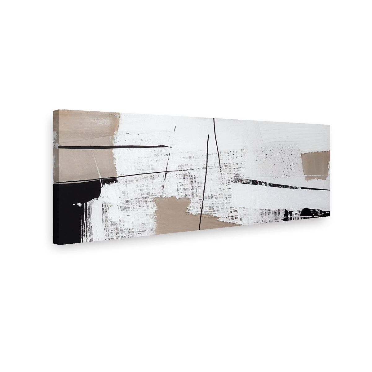 RETELA - Canvas Café y Tinta - Multicolor - 90x45 cm