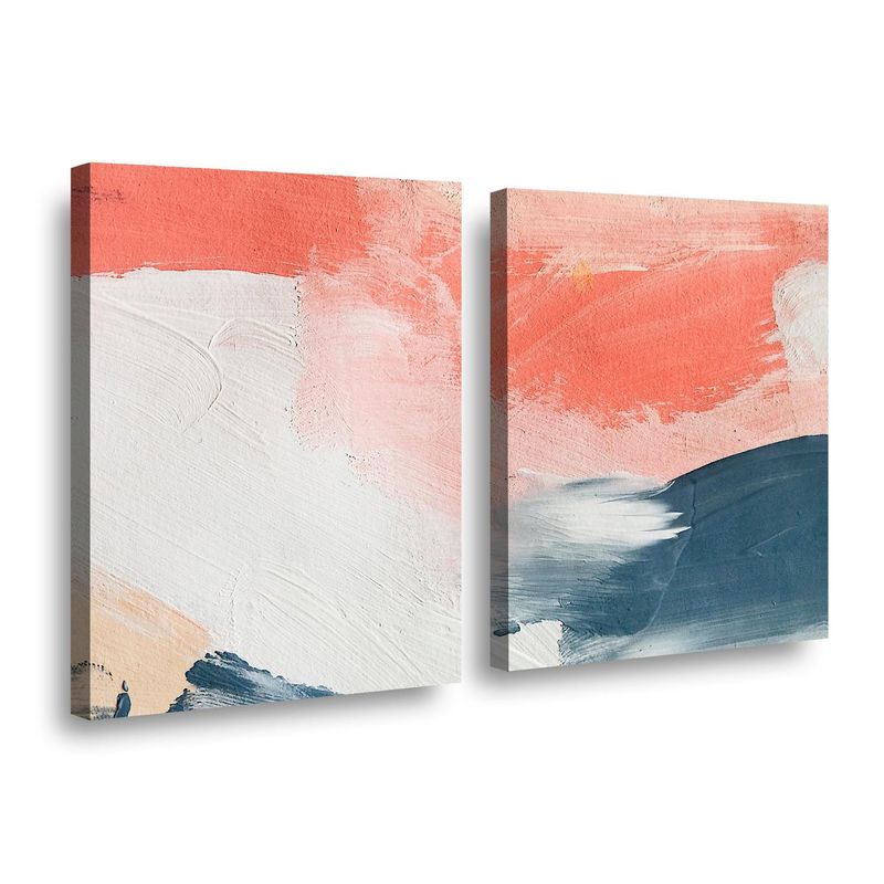RETELA - Canvas duo Trazo - Multicolor - 60x40 cm