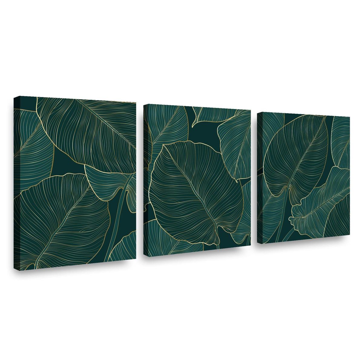 RETELA - Canvas trio Glamour - Multicolor - 70x50 cm