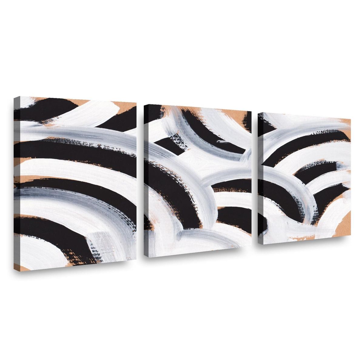 RETELA - Canvas trio Arcos - Multicolor