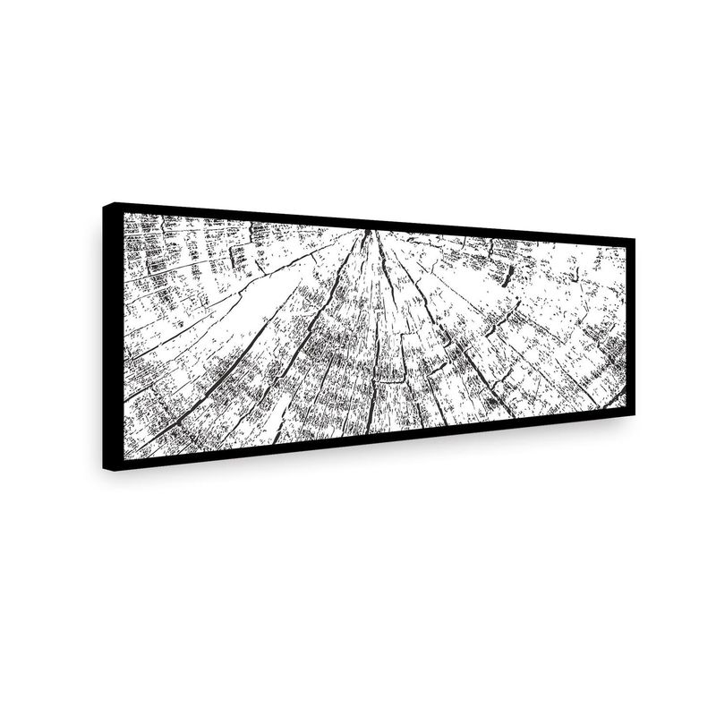 RETELA - Canvas Madera - Multicolor - Enmarcado
