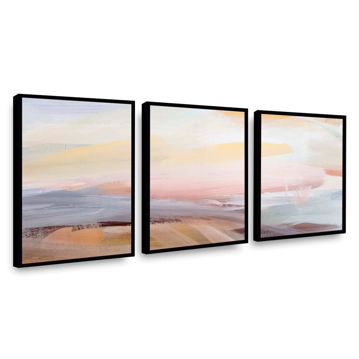 RETELA - Canvas trio Centenar - Multicolor