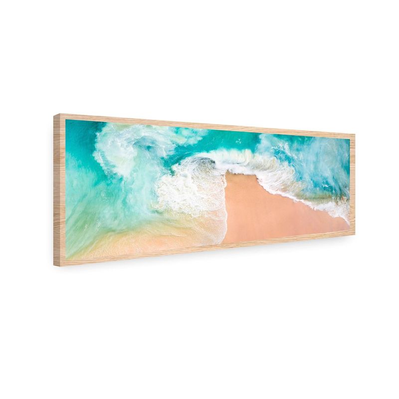 RETELA - Canvas Olas - Multicolor - 90x45 cm