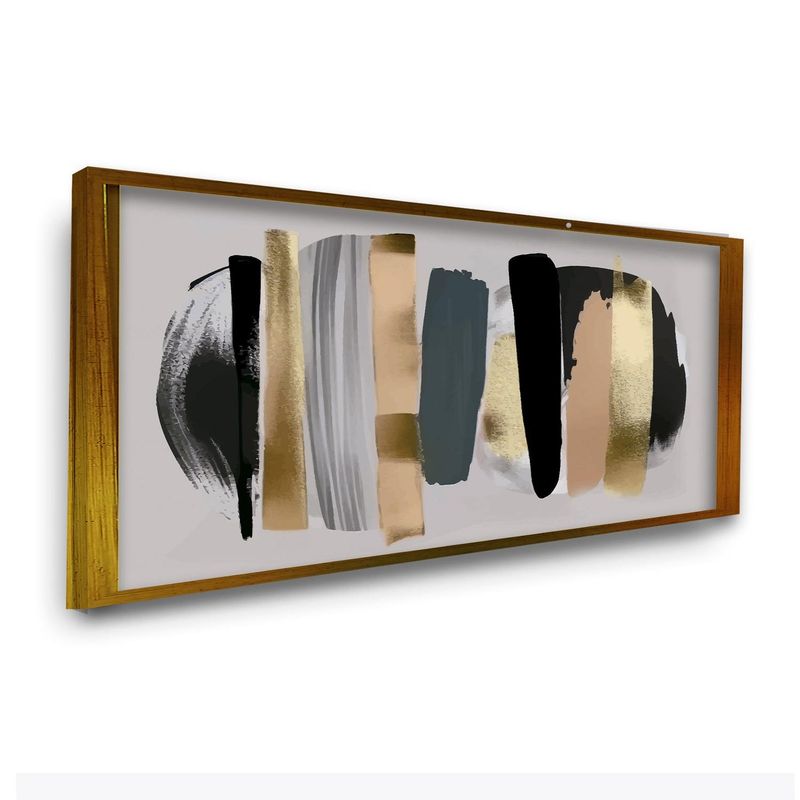 RETELA - Canvas XL 135x80 cm Modelo 75 - Multicolor - Enmarcado