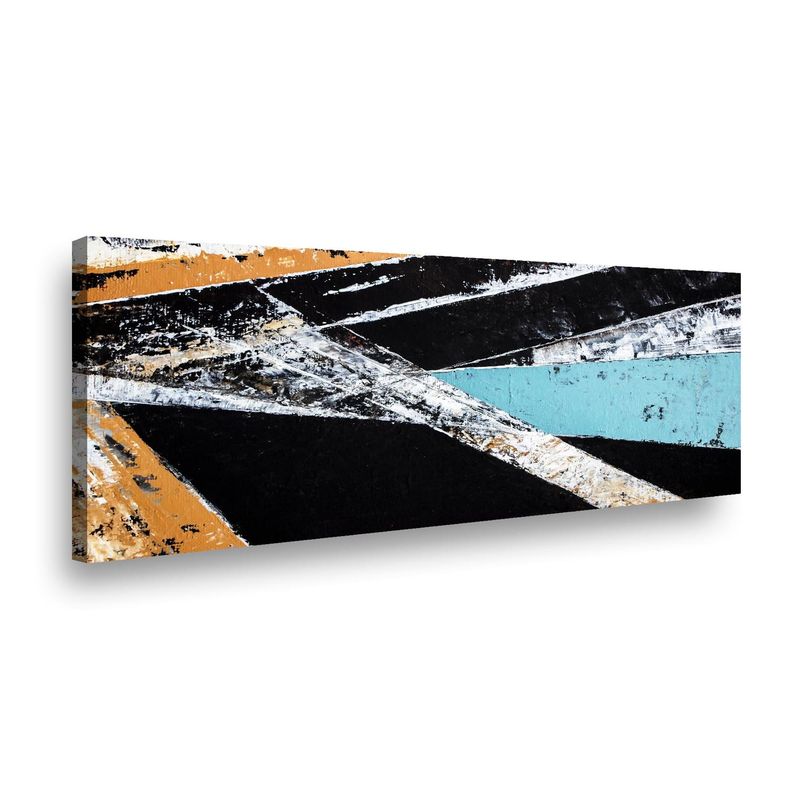 RETELA - Canvas Abstract King - Multicolor - 90x45 cm