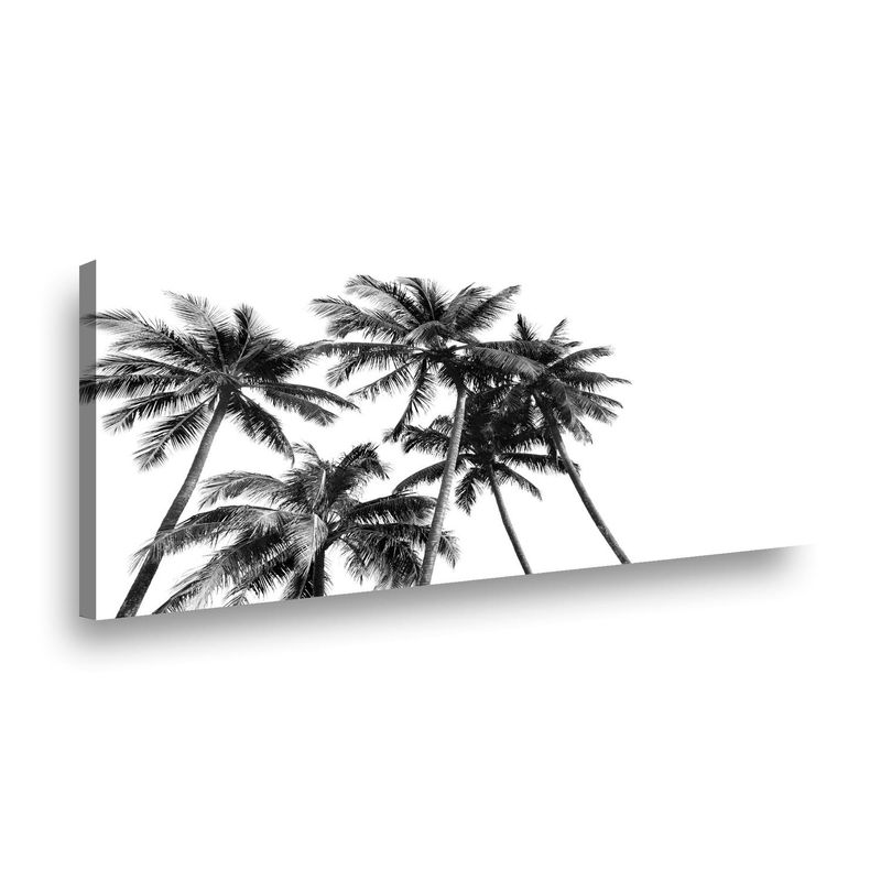 RETELA - Canvas Playa Palmeras - Multicolor - 90x45 cm