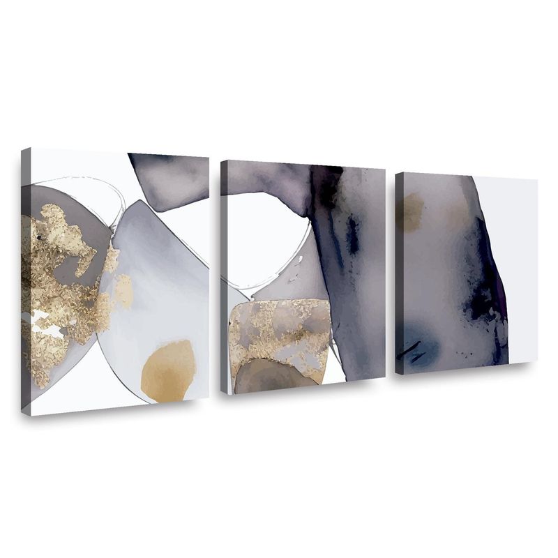 RETELA - Canvas trio Magia Terrenal - Multicolor - 70x50 cm