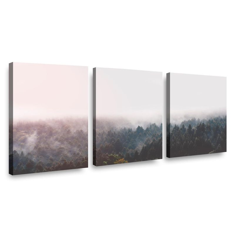 RETELA - Canvas trio Canadá - Multicolor - 70x50 cm